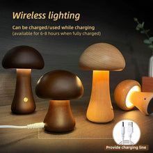 Load image into Gallery viewer, LED Rechargeable Creative Mushroom Table Lamp
