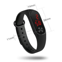 Load image into Gallery viewer, LED Sports Watches Women Silicone Electronic Digital Watch Student Wrist Bracelet LED Digital Silicone Strap Creative Hand Ring Electronic Watch Suitable For Women Men Student Kids
