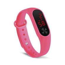 Load image into Gallery viewer, LED Sports Watches Women Silicone Electronic Digital Watch Student Wrist Bracelet LED Digital Silicone Strap Creative Hand Ring Electronic Watch Suitable For Women Men Student Kids
