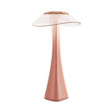 Load image into Gallery viewer, LED Table Lamp USB Charging Dimmable Protection Eyes Smart Touch Switch Bedside Lamps Transparent Crystal Creative Table Light Decorative Table Lamp Cute Study Lamps for Bedroom Décor
