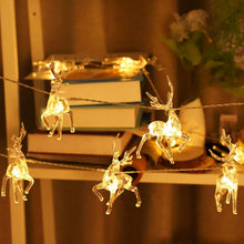 Load image into Gallery viewer, LED Warm White Christmas Lights Reindeer String Lights
