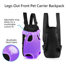 Load image into Gallery viewer, Leg-Out Pet Backpack Carrier Travel Bag

