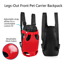 Load image into Gallery viewer, Leg-Out Pet Backpack Carrier Travel Bag
