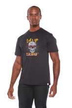 Load image into Gallery viewer, Let`s go SURF Men's Bamboo Viscose/Organic Cotton Short Sleeve Graphic T-Shirt

