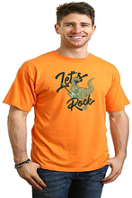 Load image into Gallery viewer, Lets Rock Men's Bamboo Viscose/Organic Cotton Short Sleeve Graphic T-Shirt
