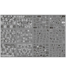 Load image into Gallery viewer, Letter Nail Water Decals With Inscriptions Sexy Girl  Black White Tattoo Slider English Alphabet Nail Decals Adhesive Letter 3D Nail Art Stickers for Women Girls Nail Decoration Manicure for Women Decorations Birthday Party Favor Gift
