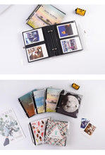 Load image into Gallery viewer, Light and Shadow Series Photo Album Ticket Storage Postcard 3 Inch memory 100 Pockets for Fujifilm Mini Film Paper Baby Family Scrapbook Albums DIY Memorable Gifts For Loved Ones
