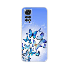 Load image into Gallery viewer, Light Luminous Case for Redmi Case Phone Cover in Soft and Hard PC Shockproof Anti-Scratch Case For Xiaomi Redmi Note 11 Case Redmi Note 11S Cover Luxury Cat Butterfly Soft Silicone Full Bumper For Xiaomi Redmi Note11 S Case
