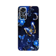 Load image into Gallery viewer, Light Luminous Case for Redmi Case Phone Cover in Soft and Hard PC Shockproof Anti-Scratch Case For Xiaomi Redmi Note 11 Case Redmi Note 11S Cover Luxury Cat Butterfly Soft Silicone Full Bumper For Xiaomi Redmi Note11 S Case
