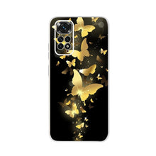 Load image into Gallery viewer, Light Luminous Case for Redmi Case Phone Cover in Soft and Hard PC Shockproof Anti-Scratch Case For Xiaomi Redmi Note 11 Case Redmi Note 11S Cover Luxury Cat Butterfly Soft Silicone Full Bumper For Xiaomi Redmi Note11 S Case
