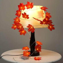 Load image into Gallery viewer, Lighted Fall Garland 40 LED String Light
