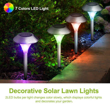 Load image into Gallery viewer, Lights Color Changing Landscape Solar Lamps
