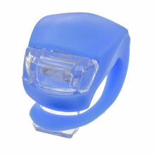 Load image into Gallery viewer, Lightweight Mini LED Silicone Bicycle Front Rear Light Waterproof Mountain Road Bike Cycling Headlight Tail Warning Lamp Silicone LED Bike Light Bike Headlight And Taillight Multi-Purpose Waterproof Bike Light For Cycling
