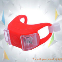 Load image into Gallery viewer, Lightweight Mini LED Silicone Bicycle Front Rear Light Waterproof Mountain Road Bike Cycling Headlight Tail Warning Lamp Silicone LED Bike Light Bike Headlight And Taillight Multi-Purpose Waterproof Bike Light For Cycling
