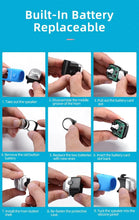 Load image into Gallery viewer, Lightweight Portable Bicycle Bell Electric Horn Mountain Bike Bell Accessories 90dB Cycling Handlebar Silica Gel Shell Electric Cycling Bells Water Resistant Cycling Bells Horn Loud Bicycle Horns Bicycle Accessories
