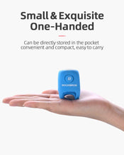 Load image into Gallery viewer, Lightweight Portable Bicycle Bell Electric Horn Mountain Bike Bell Accessories 90dB Cycling Handlebar Silica Gel Shell Electric Cycling Bells Water Resistant Cycling Bells Horn Loud Bicycle Horns Bicycle Accessories
