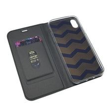 Load image into Gallery viewer, Lightweight Simple iPhone XS Case on for iPhone XS Max X XR 6S 5S 7 8 Plus 11 pro max Cover Luxury Wallet Magnet Flip Leather Cases Magnetic Closure PU Leather Phone Case Full Protective Cover for iPhone
