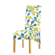 Load image into Gallery viewer, Long Backrest High Elastic Chair Cover European Backrest Seat Cover Home Washable Living Room Restaurant Hotel Party Banquet Dining Chair Cover Stretch Chair Slipcover, Spandex Elastic Removable Washable Chair Seat Covers Protector for Dining Room
