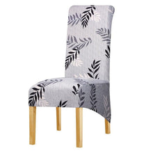 Load image into Gallery viewer, Long Backrest High Elastic Chair Cover European Backrest Seat Cover Home Washable Living Room Restaurant Hotel Party Banquet Dining Chair Cover Stretch Chair Slipcover, Spandex Elastic Removable Washable Chair Seat Covers Protector for Dining Room
