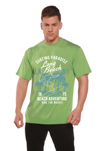 Load image into Gallery viewer, Long Beach Men's Bamboo Viscose/Organic Cotton Short Sleeve Graphic T-Shirt
