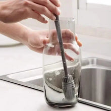 Load image into Gallery viewer, Long-Handle Silicone Cup &amp; Bottle Brush
