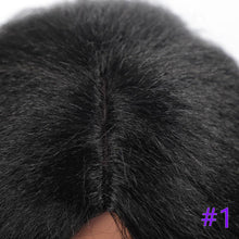 Load image into Gallery viewer, Long Kinky Straight Synthetic Wigs for Black Women Black Brown Blonde Ginger Red White Hair Afro Wigs Synthetic Hair  Wigs For Black Women Cosplay Wigs For Women
