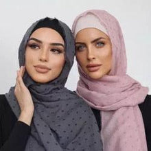 Load image into Gallery viewer, Long Lightweight Soft Solid Color Chiffon Scarfs Muslim Headscarf Hijab Scarf Shawls Wraps Hijab For Women 70*180cm
