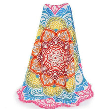 Load image into Gallery viewer, Lotus Flower Beach Throw
