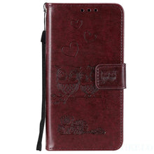 Load image into Gallery viewer, Love Couple Leather Case For iPhone 12 11 Pro  mini Phone Flip Wallet Soft Cover Shockproof Floral Cute Modern Leather Wallet Phone Case For iPhone
