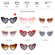 Load image into Gallery viewer, Love Heart Sunglasses For Women  Eyewear For Women/Men Metal Eyeglasses Shades For Women
