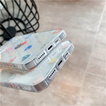 Load image into Gallery viewer, Love Heart Transparent Shockproof Phone Case For iPhone 12 11 Pro Max 7 8 Plus X XS Max XR Lens Protection Soft Cover Love Heart Pattern Soft Flexible Ultra-thin Shockproof Cover Women Girls Phone Case

