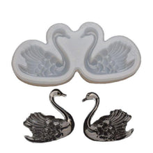 Load image into Gallery viewer, Lovely Couple Swan Shape Silicone Mold  Fondant Chocolate Resin Aroma Stone Soap Mold For Pastry Cup Cake Decorating Kitchen Tool Swan Silicone Fondant Molds Swan Couple Chocolate Mold
