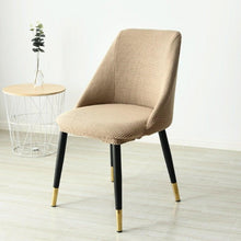 Load image into Gallery viewer, Low-inclined Armrest and Arc Back Chair Cover Washable Removable Seat Cover Polar Fleece Hotel Home Banquet Spandex Stretch Spandex Removable Washable Anti-dust Seat Slipcover Protector For Hotel Office Ceremony Banquet Wedding Party
