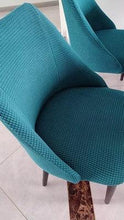 Load image into Gallery viewer, Low-inclined Armrest and Arc Back Chair Cover Washable Removable Seat Cover Polar Fleece Hotel Home Banquet Spandex Stretch Spandex Removable Washable Anti-dust Seat Slipcover Protector For Hotel Office Ceremony Banquet Wedding Party
