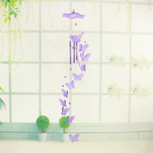 Load image into Gallery viewer, Lucky Butterfly Hanging Wind Chime Bell Garden Decoration Ornament Gift Home Decoration Fashion  High-end Gift Butterfly Gift Grandmother Gift Mother Gift Birthday Gift Festival Gift Witness Friendship Outdoor Wind Chime Garden Decor
