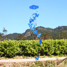 Load image into Gallery viewer, Lucky Butterfly Hanging Wind Chime Bell Garden Decoration Ornament Gift Home Decoration Fashion  High-end Gift Butterfly Gift Grandmother Gift Mother Gift Birthday Gift Festival Gift Witness Friendship Outdoor Wind Chime Garden Decor
