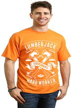 Load image into Gallery viewer, LumberJack Men's Bamboo Viscose/Organic Cotton Short Sleeve Graphic T-Shirt
