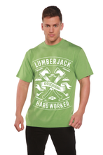 Load image into Gallery viewer, LumberJack Men's Bamboo Viscose/Organic Cotton Short Sleeve Graphic T-Shirt
