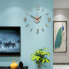 Load image into Gallery viewer, Luminous Clock Home Simplicity Silent Fashion Wall Clock Analog Timekeeper for Home Living Room Bedroom Office Battery-Powered Modern House Decoration Silent Clock Decor with Number Sticker  Living Room Creative Wall Stickers Bedroom Wall Clock
