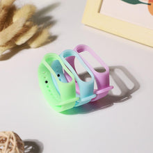 Load image into Gallery viewer, Luminous Glowing Silicone Wrist Strap For Smart Watch Bands Replacement Bracelet Soft Silicone Watch Strap Glow-in-Night Safety And Children Anti-Scratch Protective Watch Bands
