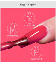 Load image into Gallery viewer, Luminous Nail Gel Polish Neon Hybrid Varnish Manicure Permanent UV Reflective Nail Polish Gel For Women and Ladies in Modern New Fashion Design
