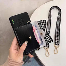 Load image into Gallery viewer, Luxurious Handbag Back Card Slot Lanyard Phone Case For iPhone 13 12 11 Pro X XS XR Max Shockproof Magnetic Case Compatible with iPhone
