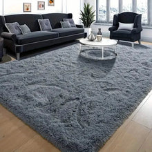 Load image into Gallery viewer, Luxurious Velvet Rectangular Shaggy Plush Carpet Rug
