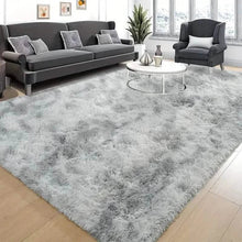 Load image into Gallery viewer, Luxurious Velvet Rectangular Shaggy Plush Carpet Rug
