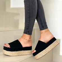 Load image into Gallery viewer, Luxury Black Women Sandals Elegant High Heels Summer Style Comfortable New Sandals For Womens
