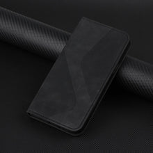 Load image into Gallery viewer, Luxury Blue Flip Wallet Case For iPhone 14 13 12 Mini Plus 11 Pro Magnetic Cards Phone Cover Magnetic PU Leather Phone Case Classic S-shaped Simple Flip Wallet Cover
