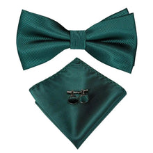 Load image into Gallery viewer, Luxury Butterfly Beige Silk Bow Ties For Men Gentlemens Cufflinks Set Elegant Design Wedding Party Bowties For Tuxedo Excellent Gift For Prom
