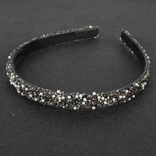 Load image into Gallery viewer, Luxury Crystal Pearl Rhinestone Headbands Fashion Women Hair Accessories Headdress Padded Hairbands Hair Bands Sparkly Hair Hoop Gorgeous Hair Accessories For Women
