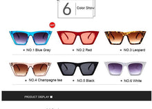 Load image into Gallery viewer, Luxury Design Sunglasses For Women Square Shape Glasses For  Women New Popular Retro Design Eyewear For Women/Men Design Sunglasses
