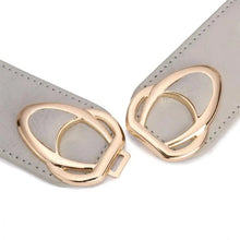 Load image into Gallery viewer, Luxury Elastic PU Leather Wide Belts For Women Fashion Stretchy Thick Waist Dress Plus Size Waistbands For Women
